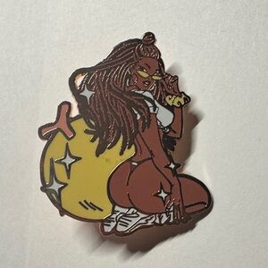 Babs Tarr Ultra Melon Enamel Pin